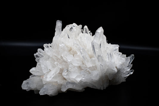 The Diamantina Clear Quartz Cluster